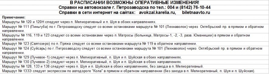 Расписание пригородных автобусов петрозаводск 2018 ст шуйская Открытие ИП в 2017
