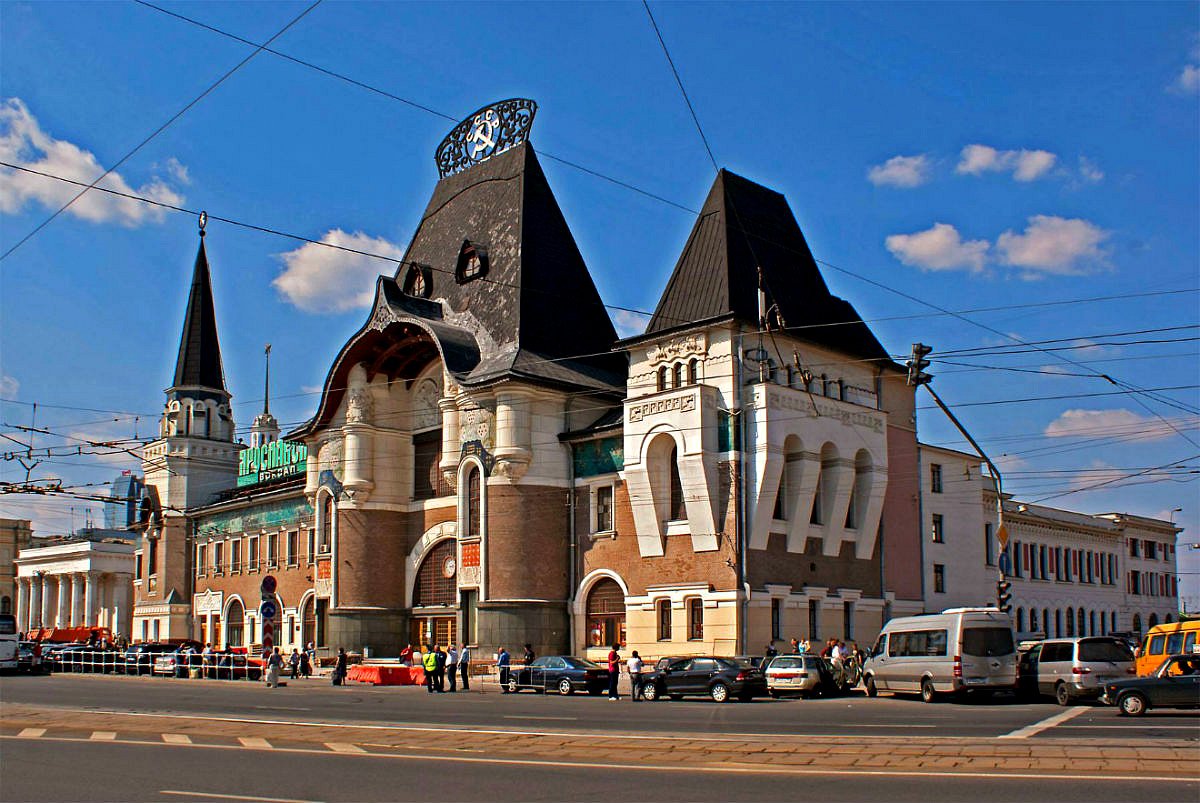 ярославский вокзал фото снаружи