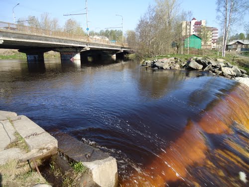 Петрозаводск река лососинка