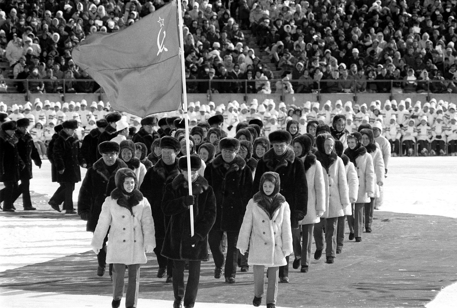Российские спортсмены под флагом ссср. Олимпийская сборная СССР Инсбрук 1976.