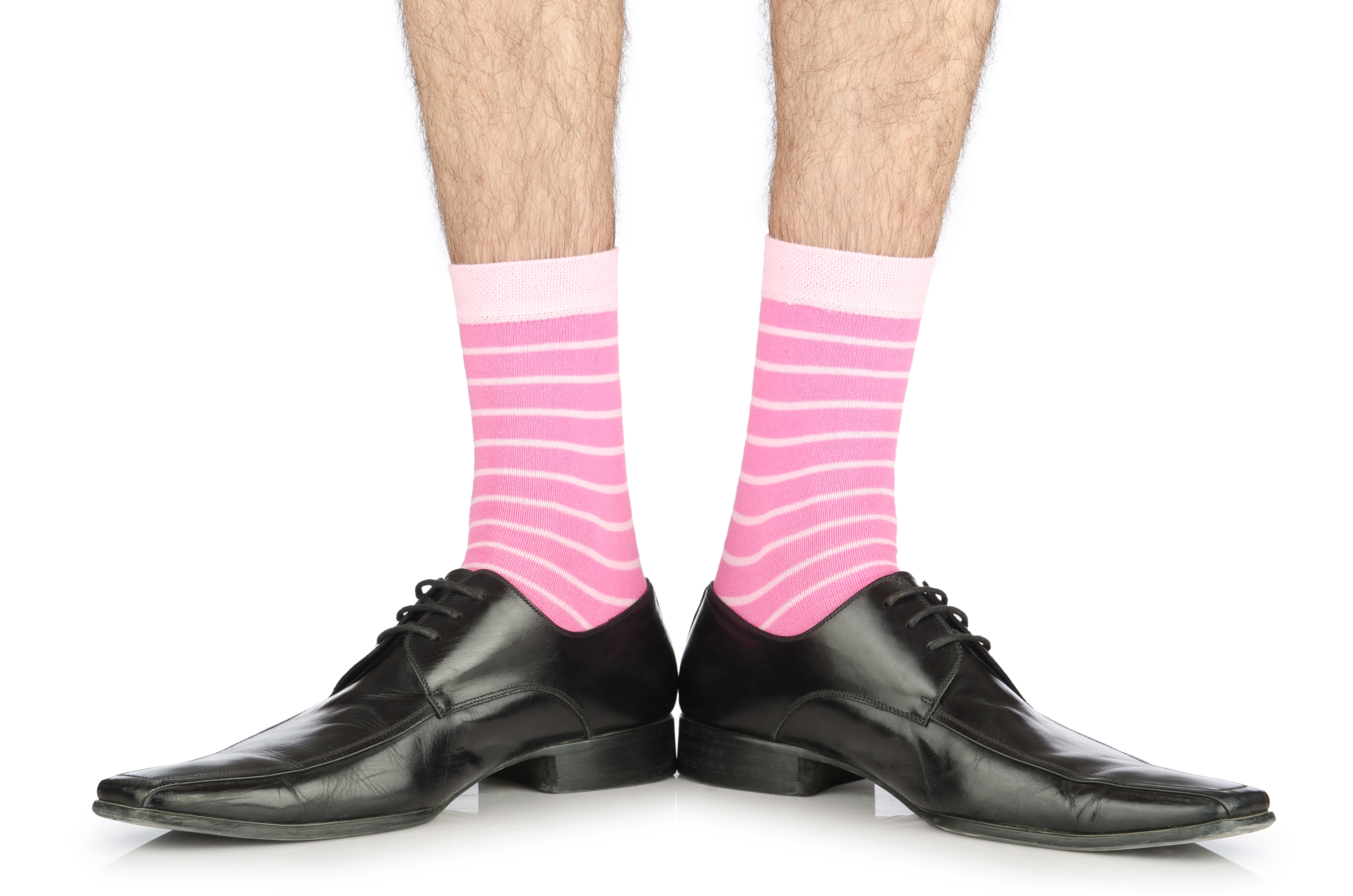 Розовые носки мужские
