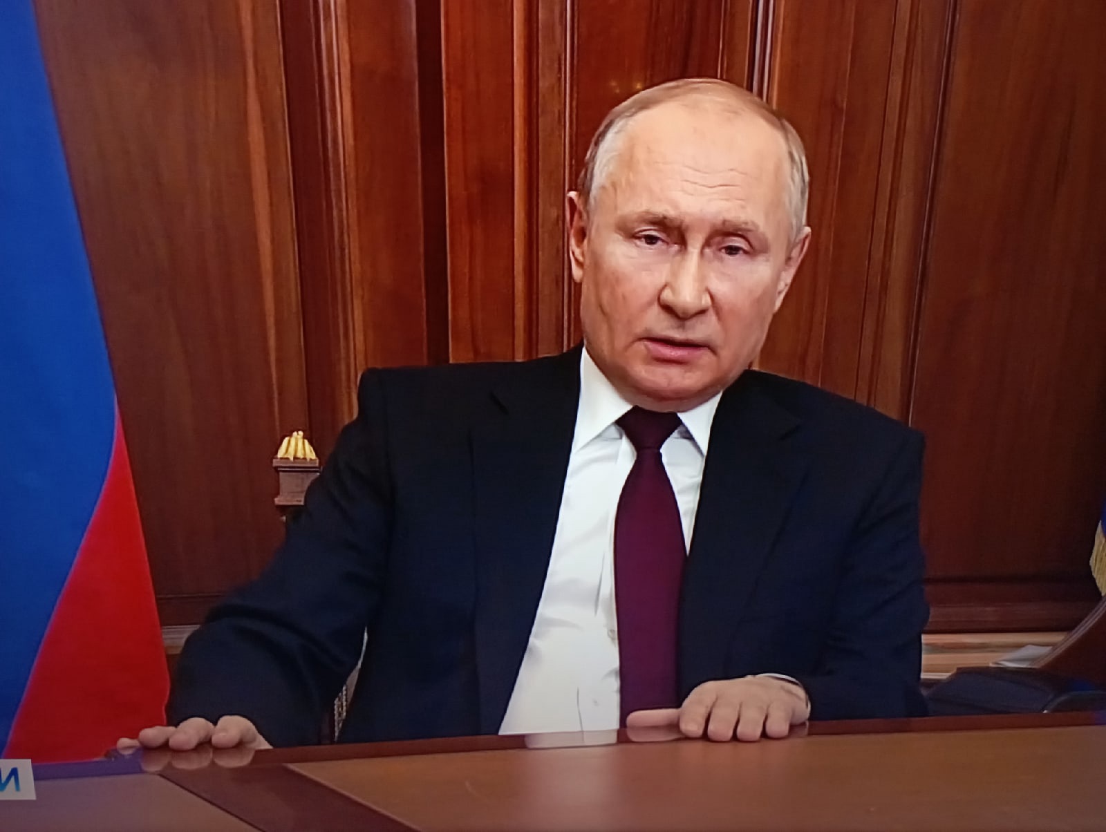 21 февраля в рф. Обращение Путина. Обращение президента 2022.
