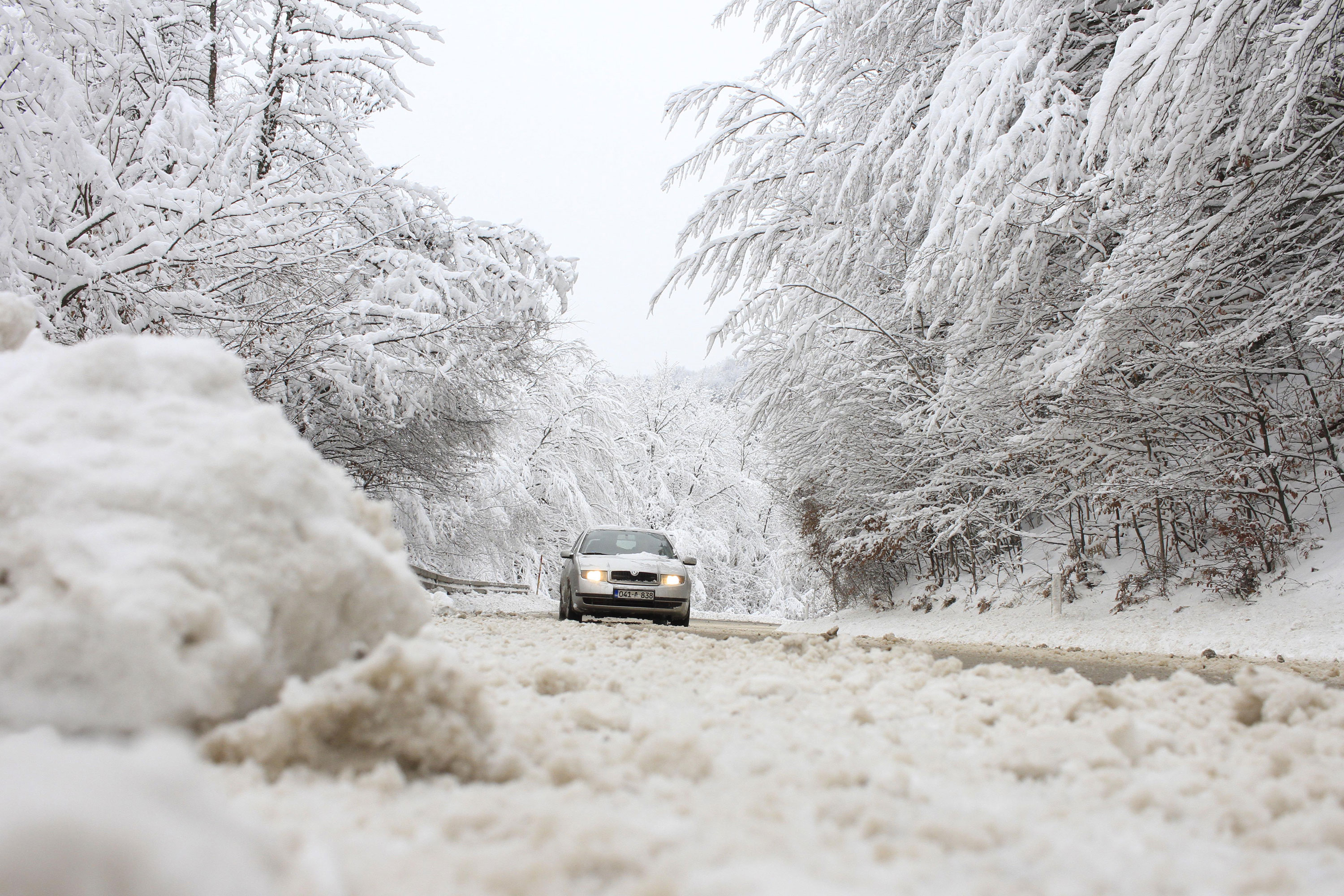 Завтра в Курской области ожидается метель и снежные заносы