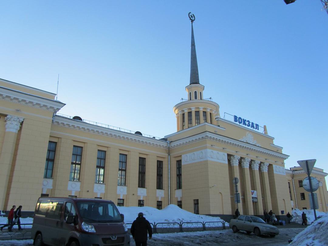 Вокзал в петрозаводске фото