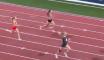 спортсменка из птз на дистанции в беге с барьерами