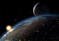 Земля в космосе