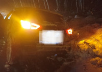 авто в кювете