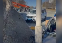 авария с автокраном