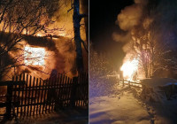 пожар в доме