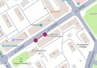 Схема движения на ул. Гоголя