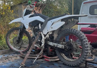 питбайк на штрафной стоянке