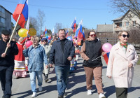 1 мая в карельском селе прошла демонстрация