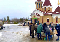 Доставка воды на Крещение