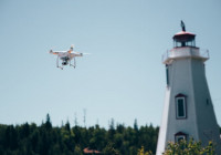 Беспилотник в небе