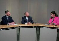 Фокин и Лысенковский в студии