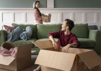 новоселы с коробками