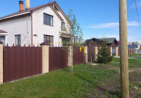 дом с газовым трубопроводом