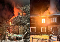 возгорание в доме