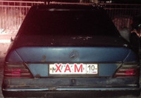 Автохам на парковке 