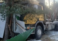 ДТП с лесовозом