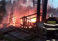 Пожар в Лахденпохье