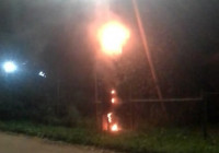 Пожар в Суоярви