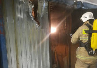 Пожар в Лоухи