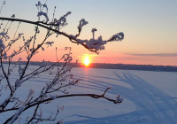 зимнее солнце