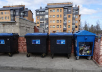 Площадка для сбора мусора в Петрозаводске