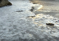 Опасный лед в Карелии