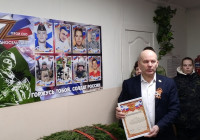 мемориальный стенд в Паданах