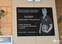 Памятная доска Балеву