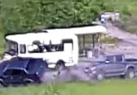 Пикап перевернулся в Петрозаводске