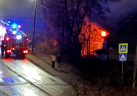 пожар в заброшенном здании