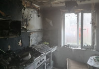 Пожар в Олонце