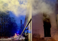 Пожар в Петрозаводске