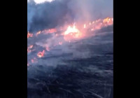 возгорание в Пургино