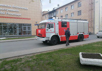 пожарные в больнице