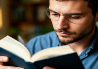 Мужчина с книгой