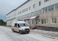 скорая у больницы