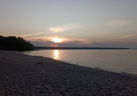 Солнце над лесом