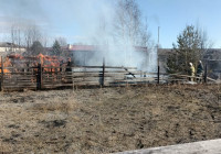пожар в Сосновце