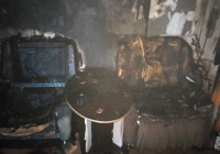 Пожар в Сосновом Бору