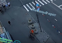ДТП на тротуаре