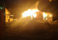 Пожар в Сяпсе