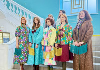 Модный показ в музее