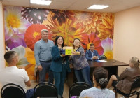 вручение школьных наборов