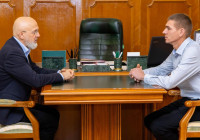 встреча Шандаловича и Пушкарева