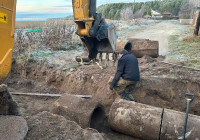 прокладка трубы