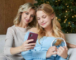 фото у елки